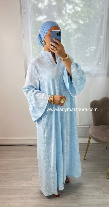 Robe Wissal - Bleu ciel