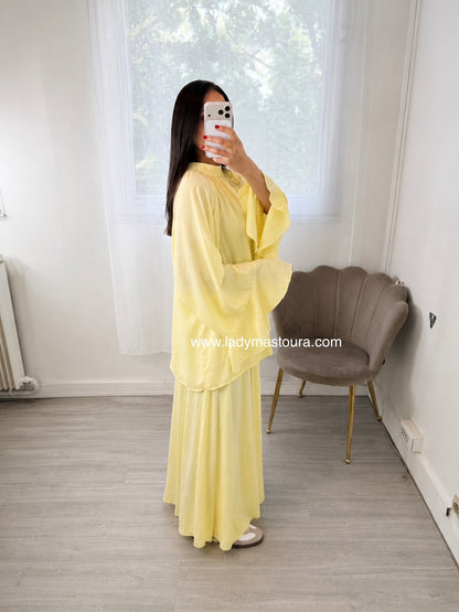 Ensemble jupe Salma - Jaune