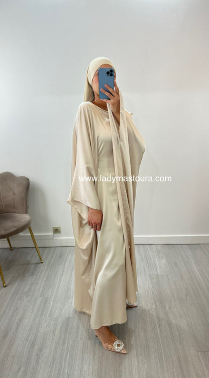Abaya Farasha Rhadia - Beige