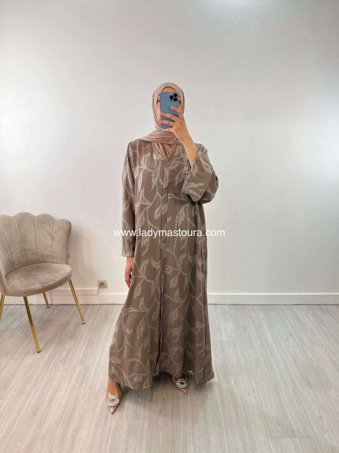 Robe Tesnim - Taupe