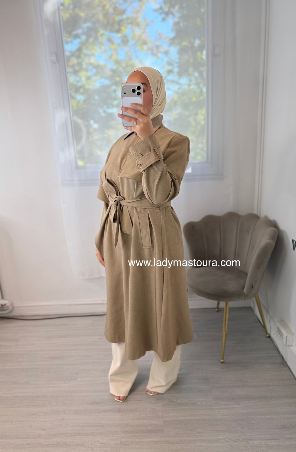 Trench cape - Beige
