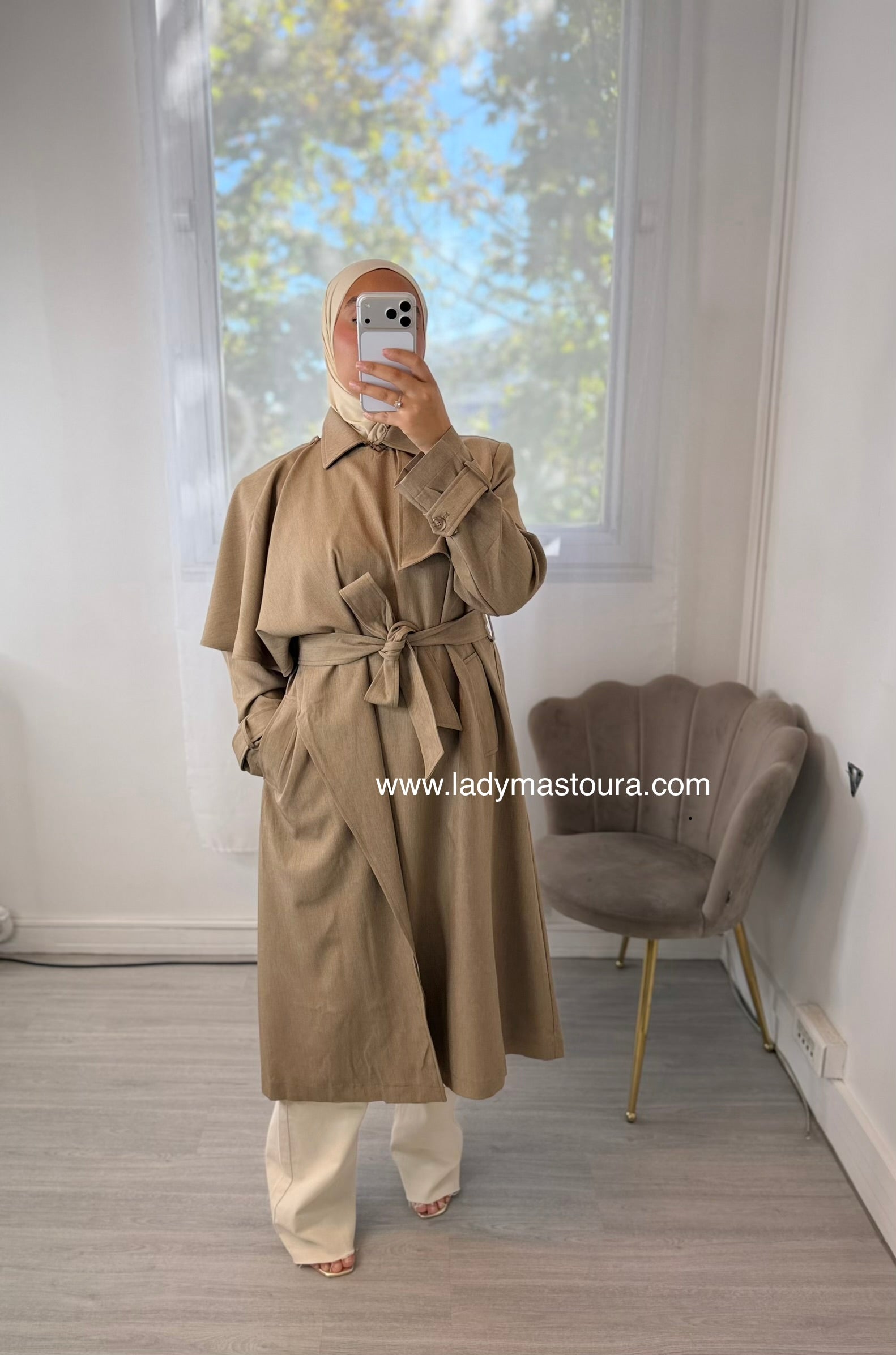 Trench cape - Beige