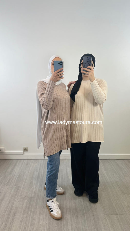 Pull Hajar - Beige