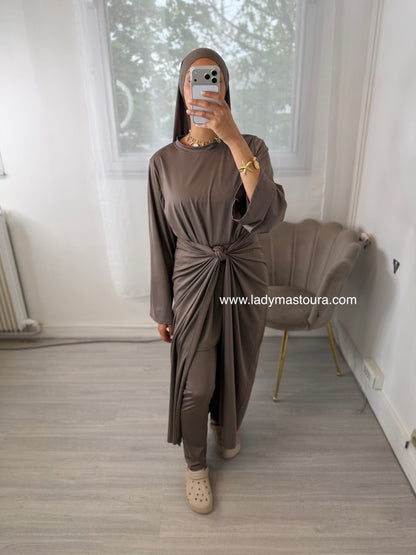 Burkini 4 pièces - Taupe