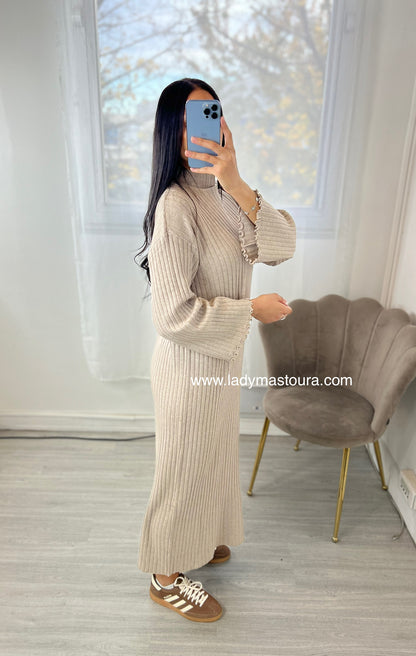 Robe Pull - Taupe