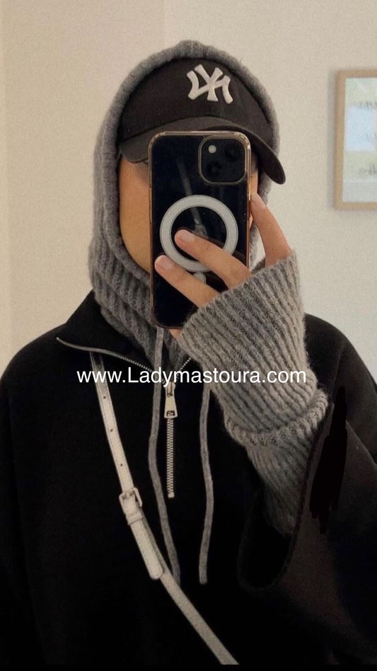 Cagoule en mohair - Plusieurs coloris