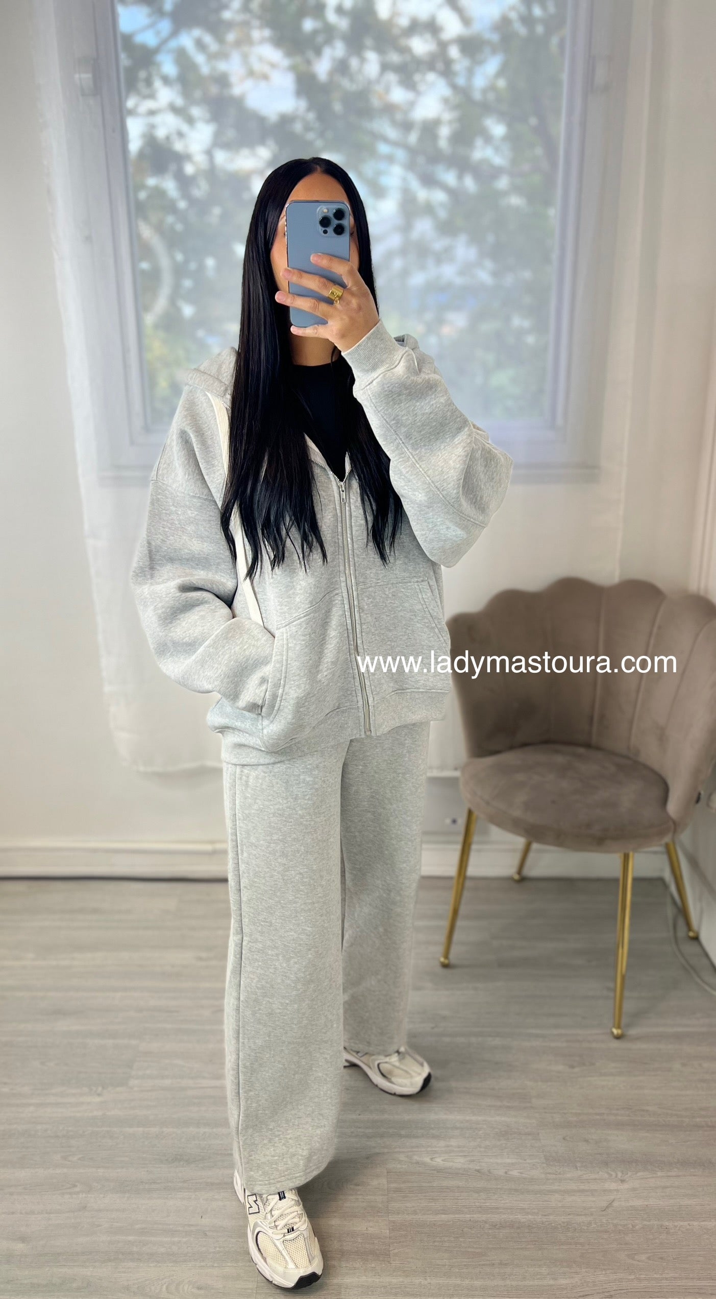 Gilet Sweat - Gris