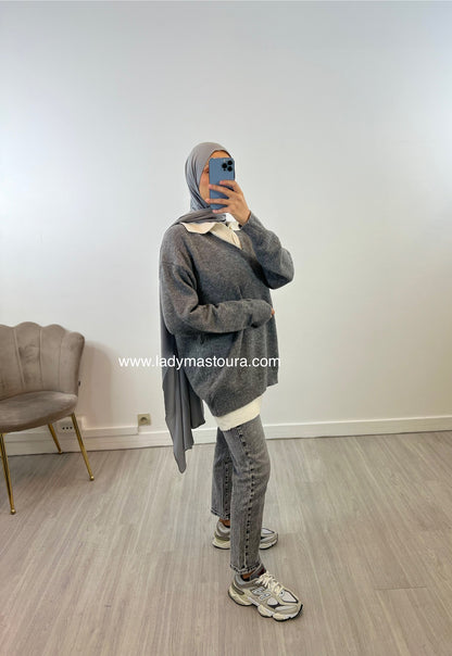 Pull Jasmine - Gris