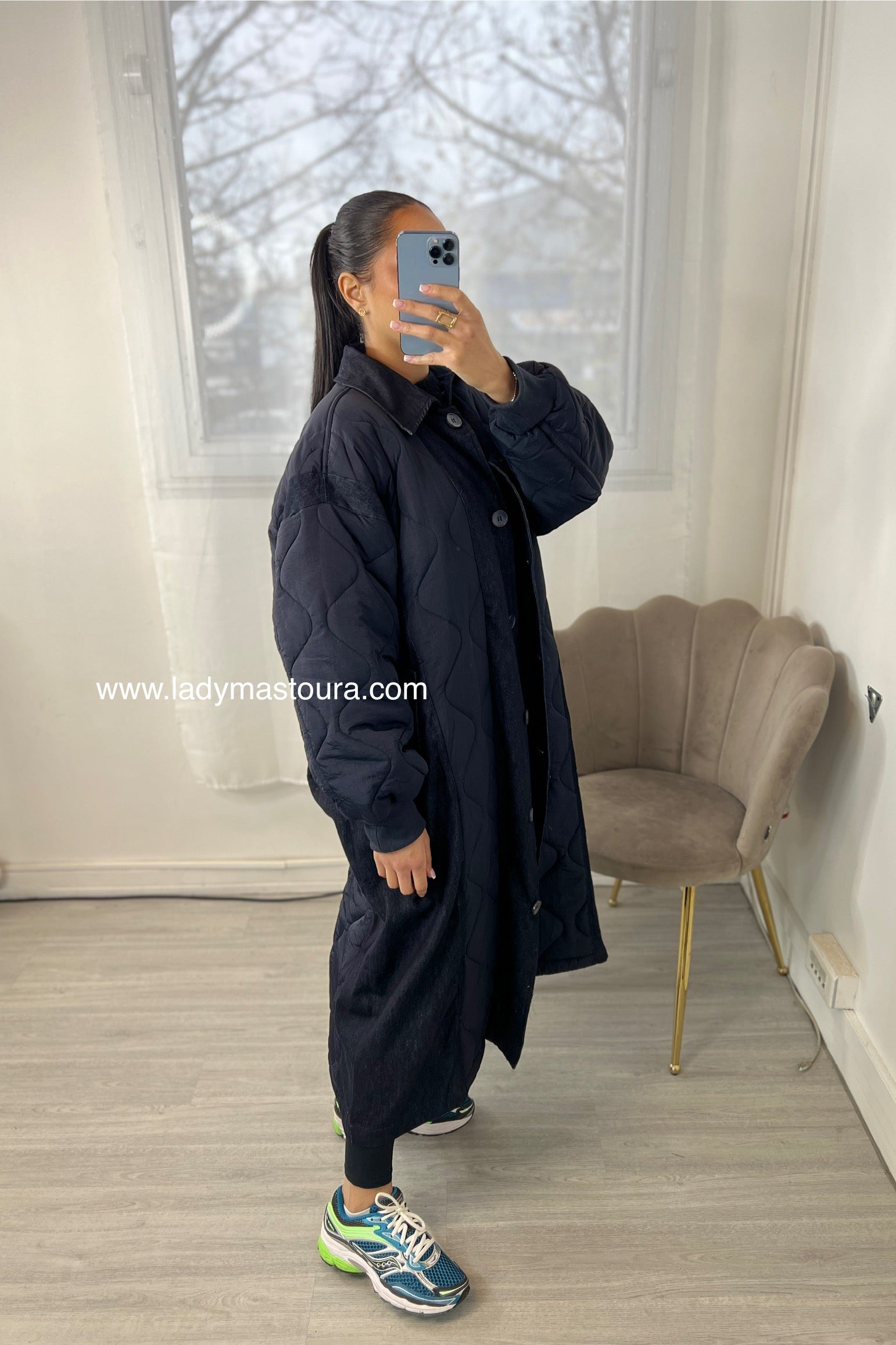 Veste Bi Matière jeans