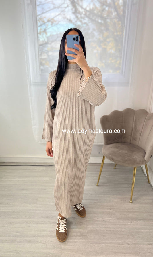 Robe Pull - Taupe