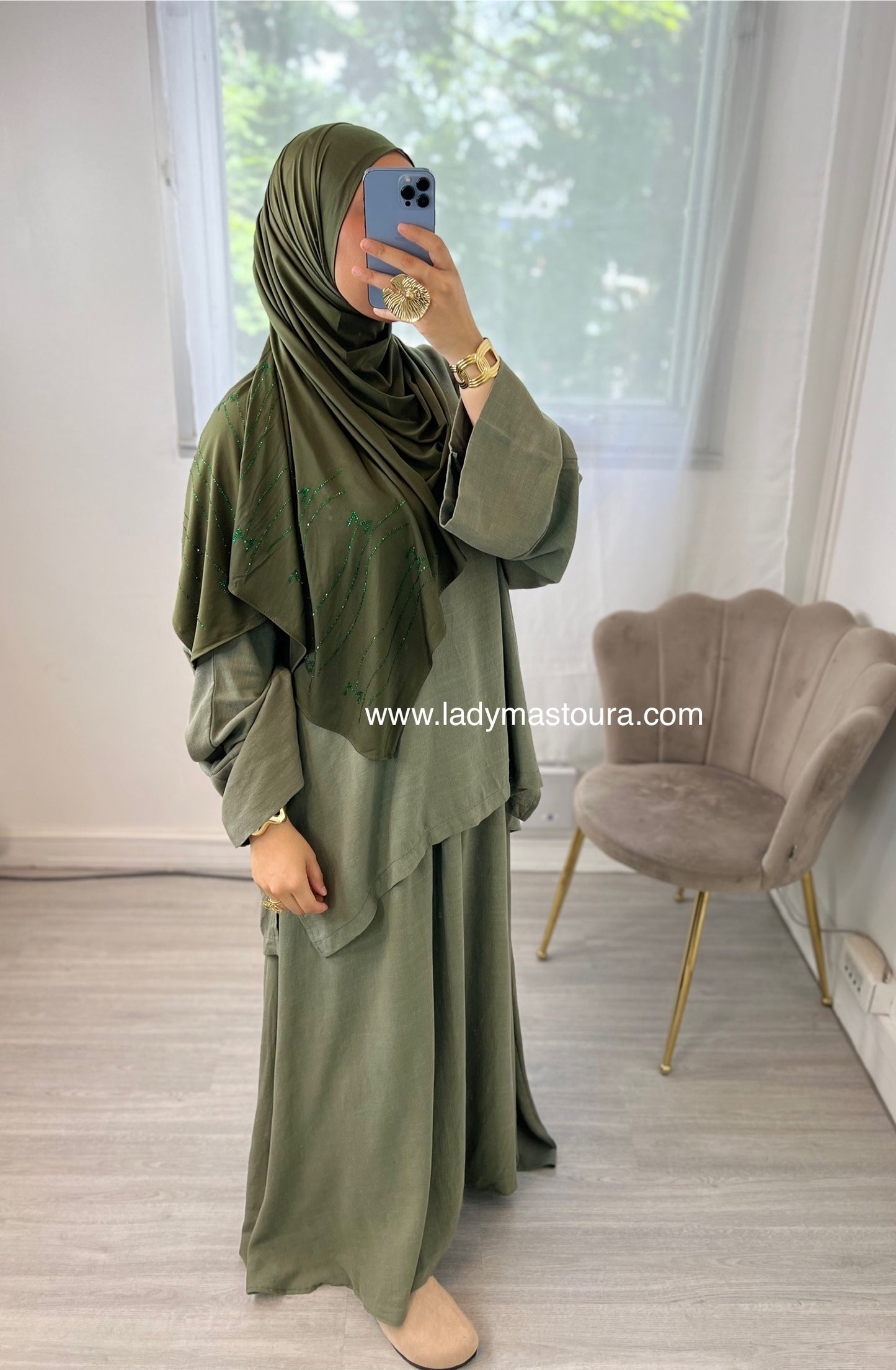 Ensemble Firdaousse - Kaki