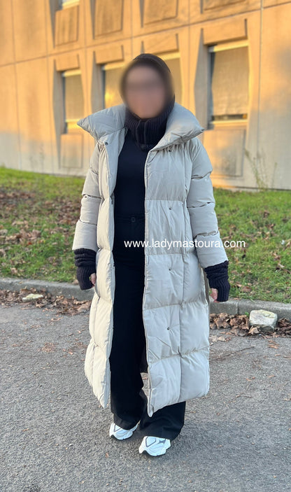 Doudoune Amira - Taupe