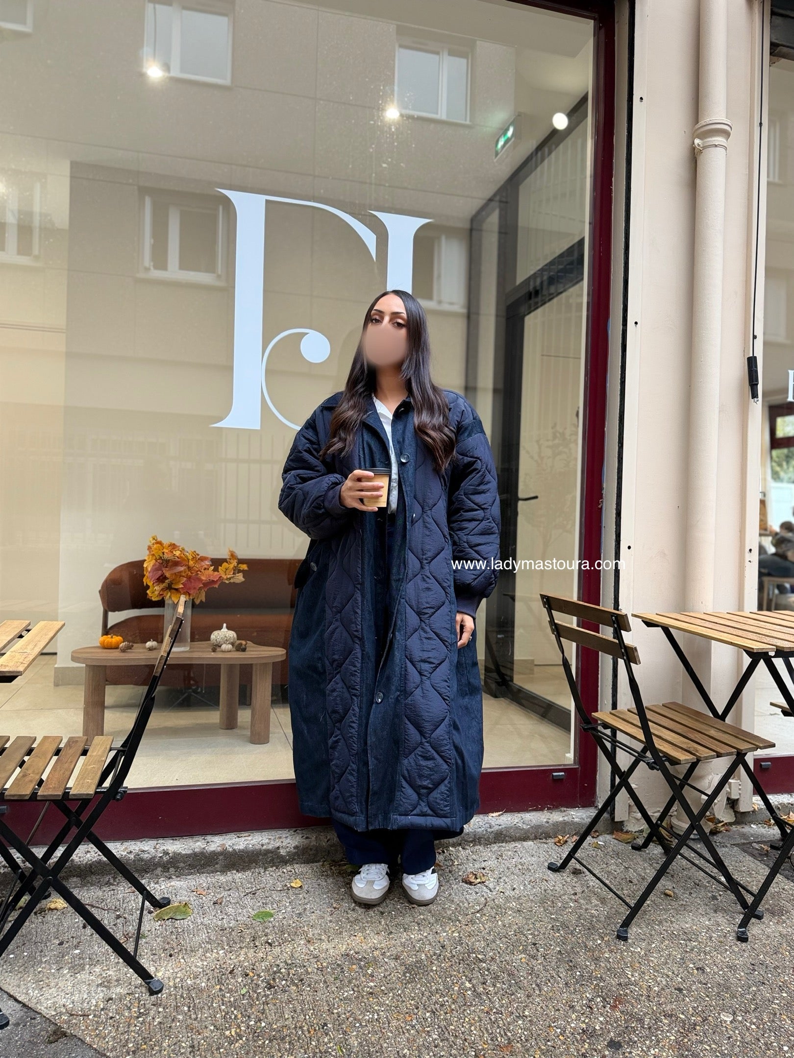 Veste Bi Matière jeans