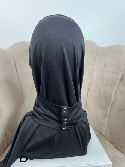 Hijab à pression (Plusieurs coloris)